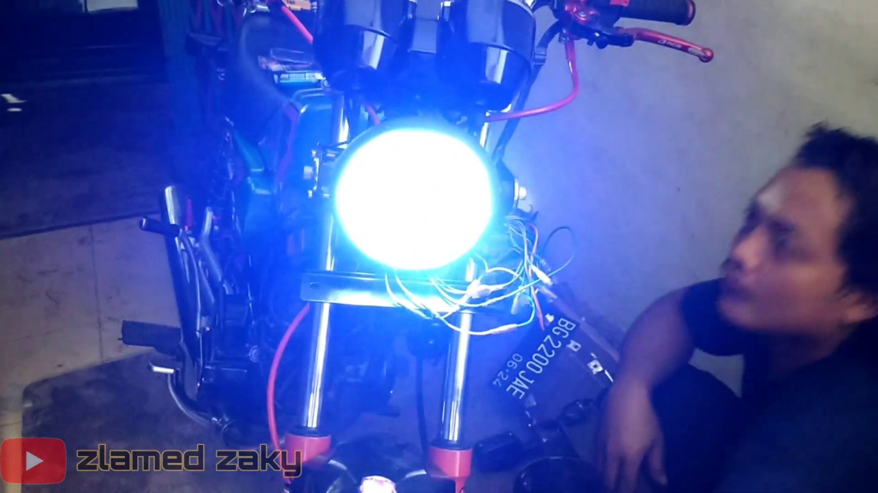 Lampu daymaker di RX King - YouTube