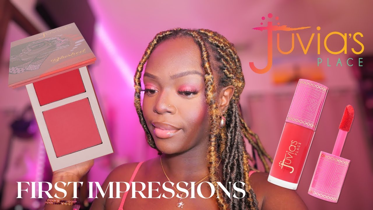 NEW Juvia's Place Blushed Duo Volume 5 + Liquid Blush in Barbie Rose