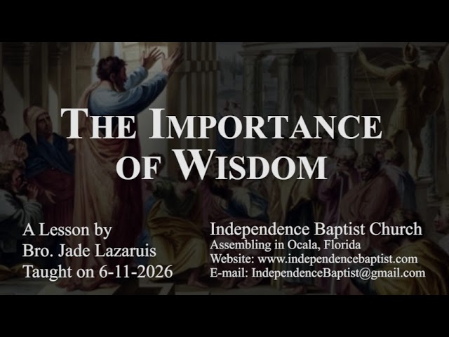 The Importance of Wisdom