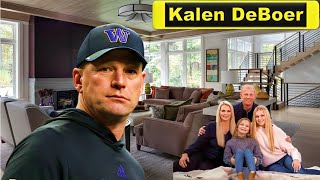 Coach Kalen DeBoer (Wife) 2Daughters, Net Worth, Lifestyle, House & Professional Coaching Career