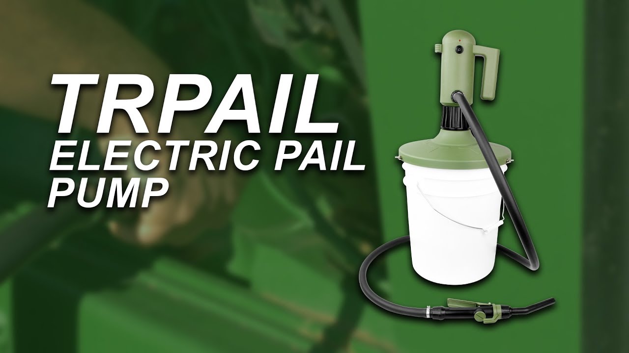 TRPAIL-M | Electric Bucket Transfer Pump with Digital Meter