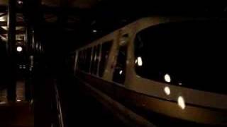 INTERCOT: Monorail Pulling Into the Magic Kingdom Station