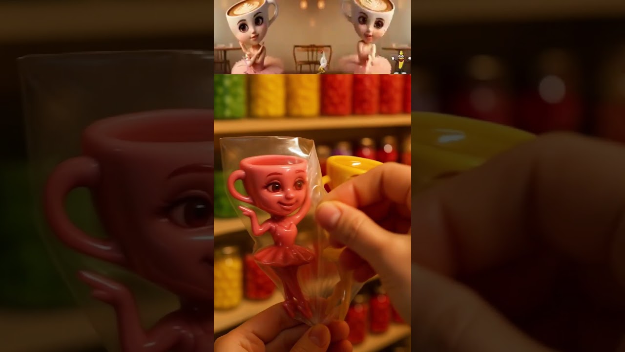 Unboxing Candy Cappuchina Ballerina Pink Panther X Chicken Banana