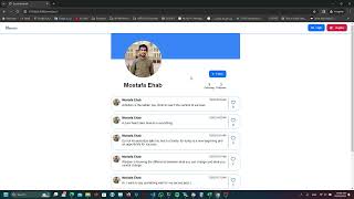 Social network Web Application screenshot 5