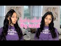 Back2School Wig Install: Half Up Half Down with Bang &amp; curls || Ali Grace