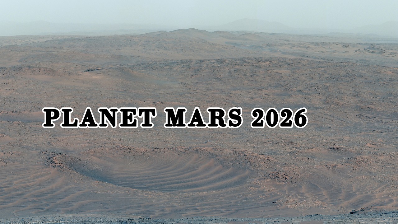 Mars Planet Mysterious Newly Released Images 2026 Real 4K