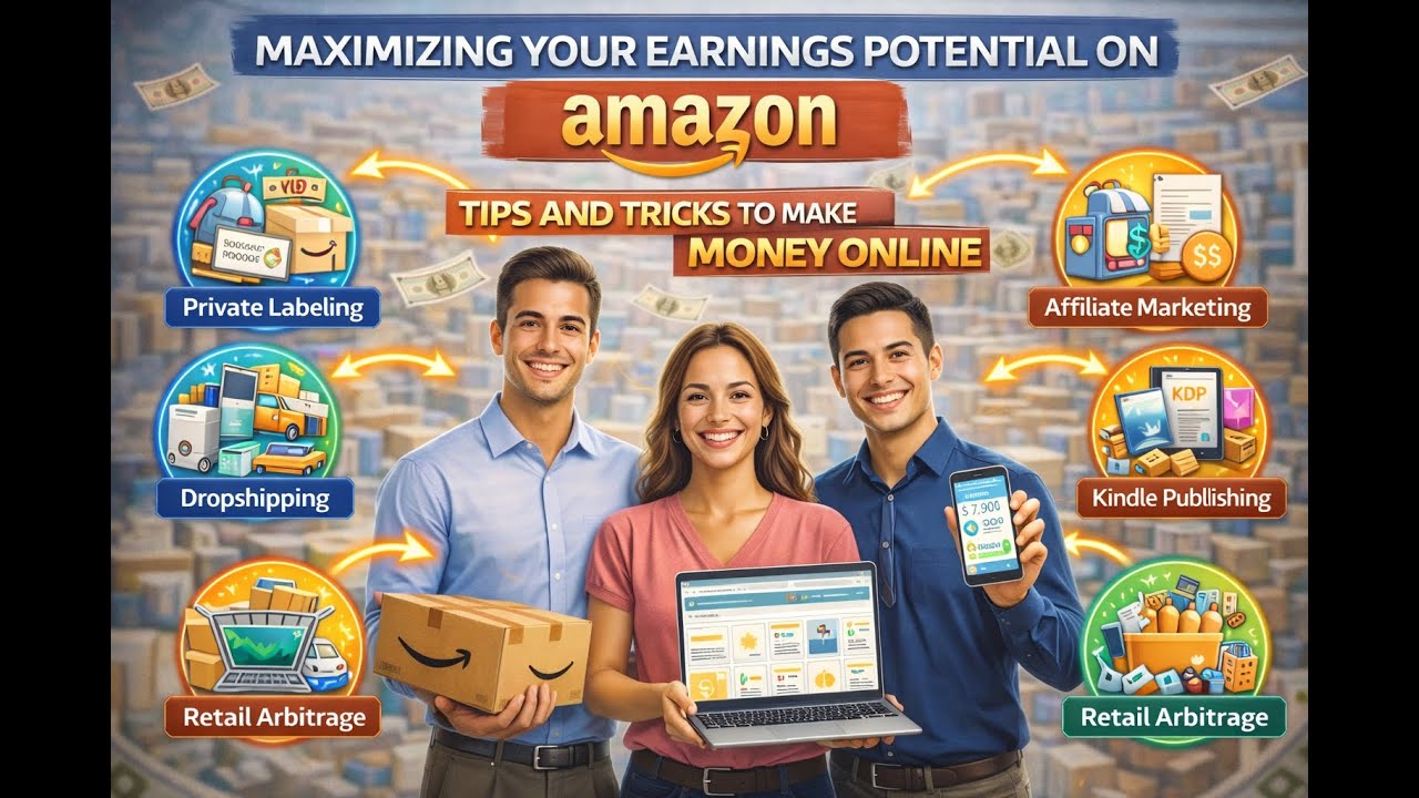 Maximizing Your Earnings Potential on Amazon: Tips and Tricks to Make Money Online | MAKING MONEY