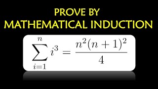 Prove by Mathematical Induction