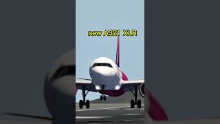 aerofly new airbus a321 xlr.#aviation #gaming #airbus #landing #a321xlr #shorts #viral #trending