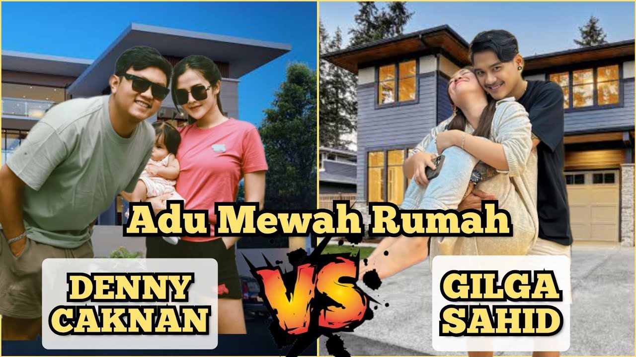 DENNY CAKNAN KAGET LIHAT RUMAH GILGA SAHID?!?.. Ini ADU MEWAH RUMAH DENNY CAKNAN VS GILGA SAHID