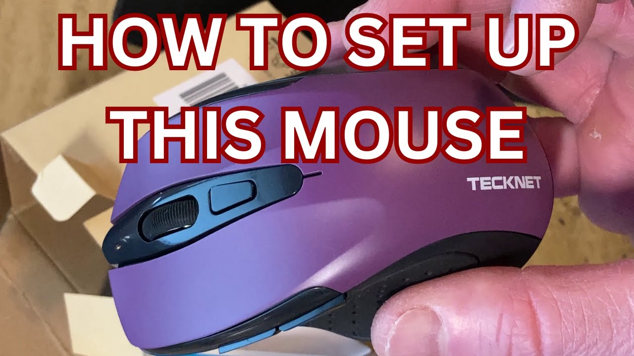 How to Set Up the Tecknet Wireless Mouse 