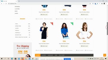 Reactjs Ecommerce Shopping Template Demo