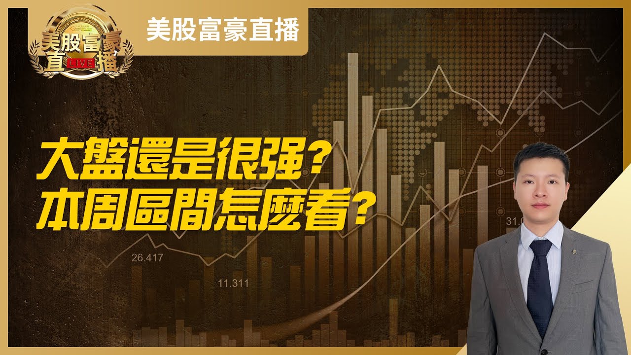 【美股富豪】大盘还是很强？本周区间怎么看？