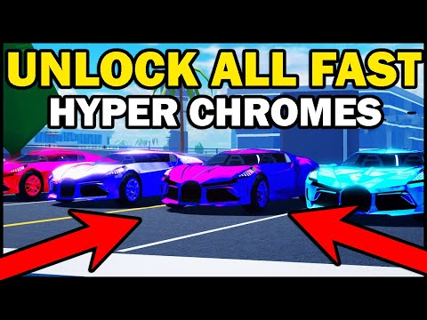 BEST WAYS TO GET EVERY HYPERCHROME... (Roblox Jailbreak)
