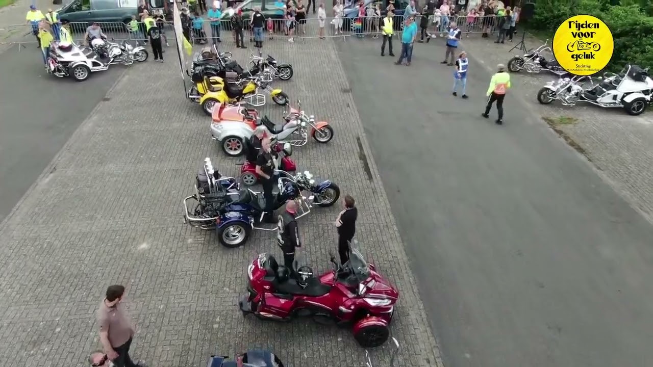 Rijden voor Geluk de TRIKE-RUN 2021