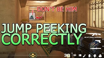 HOW TO JUMP PEEK CORRECTLY in CS2