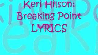 Breaking Point Lyrics[: