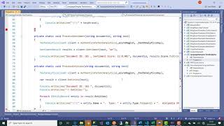 Azure Cognitive Services-004: Text Analytics C# Demo - Extracting Keywords and Phrases