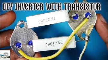 DIY INVERTER WITH TRANSISTOR 2N3055