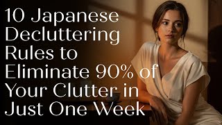 10 Japanese Decluttering Rules to Eliminate 90% of Your Clutter in Just One Week