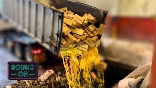 The Sound Wet Sloppy Garbage Makes When Dumped