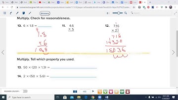 Grade 5 My Math Chapter 6 Review