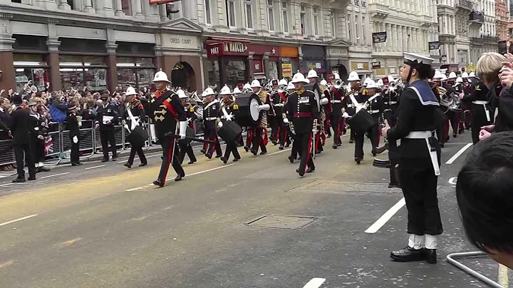 MARGARET THATCHER'S CEREMONIAL FUNERAL