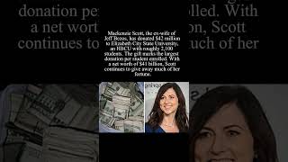 Celebrity Mackenzie Scott donates $42 million to Elizabeth City State University #MackenzieScott #elizabeth Profile