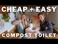 How to build the easiest most simple compost toilet