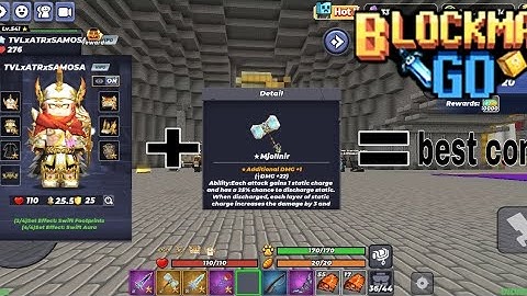 Trying hammer + hermes best combo 🥶🤑😈 // Blockmango skyblock