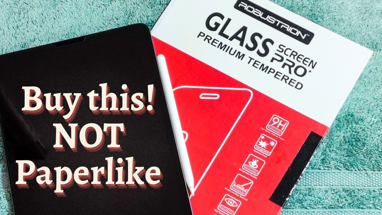 iPad Tempered Glass Screen Protector Unboxing & Installation Bye