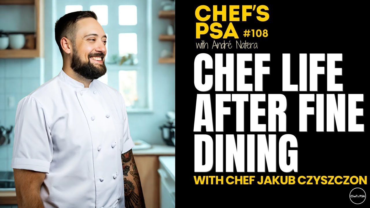 From Fine Dining to Private Chef: Why Jakub Walked Away from Restaurants
