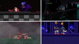 [sonic.exe the disaster 2D] playing all exe characters