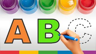 Learn ABCD Writing, Alphabet Tracing for Kids, A - Z Letter Practice for Toddlers @happykiddobloom