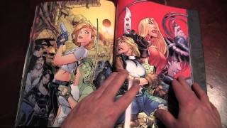 Danger Girl Deluxe Edition Hardcover Comic Review