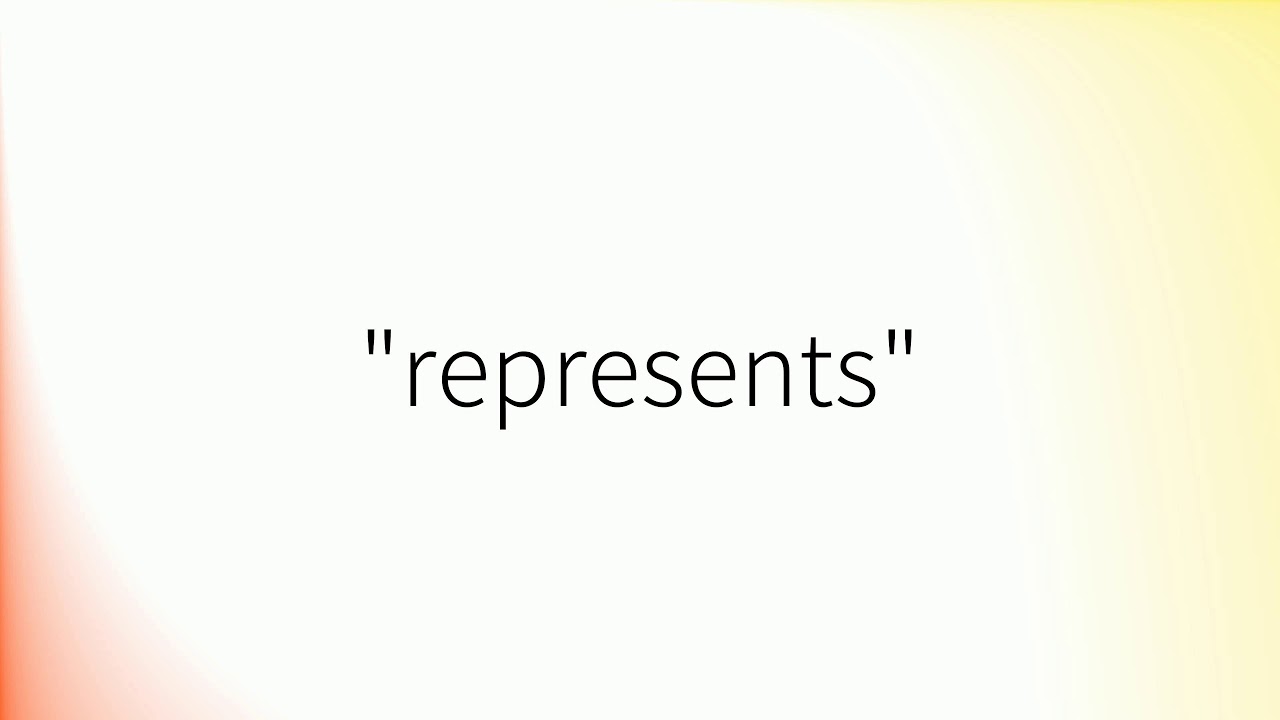 Represents English How to pronounce 'Represents' (British English) - YouTube