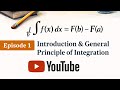 CALCULUS 2 SERIES. MAT 102.  Introduction and general principle of Integration. 🔥