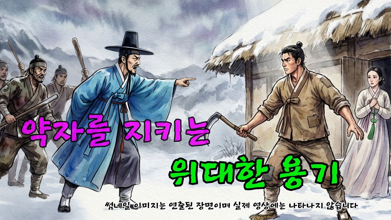 눈보라 속에서 피어난 인연, 가난한 나무꾼과 규수의 사랑 ㅣ옛날이야기 ㅣ민담 ㅣ오디오북ㅣ전설ㅣ설화 ㅣ야담