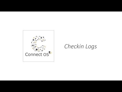 ConnectOS Einstellung Benutzer Checkin Logs