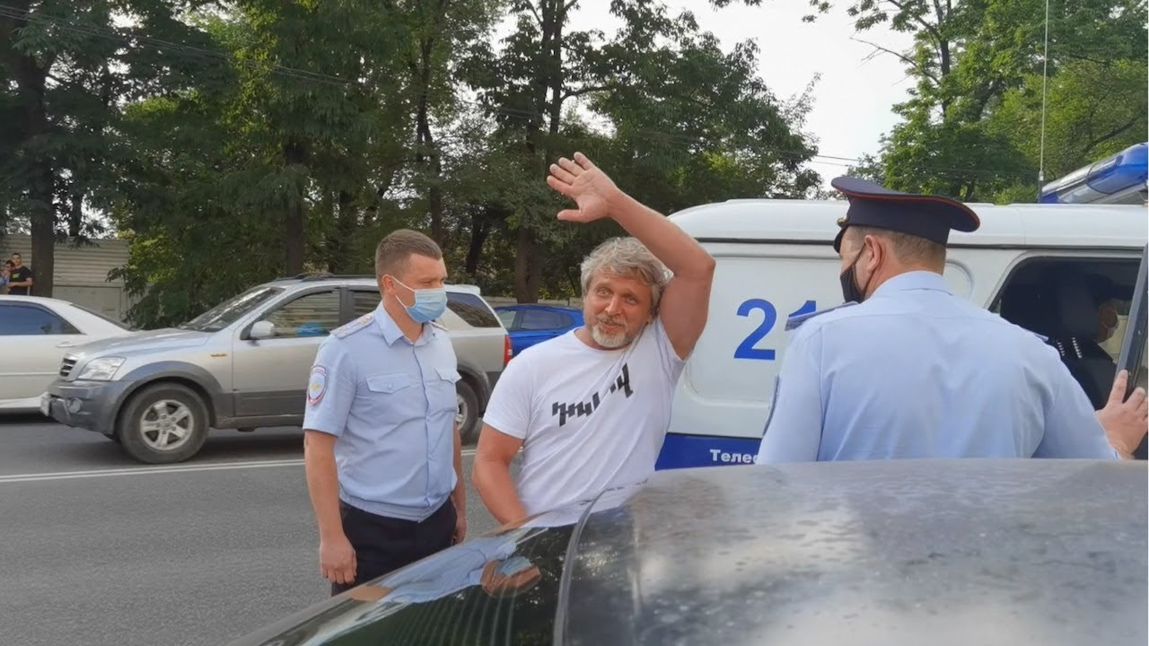В Хабаровске арестовали блогера Алексея Романова.21 день протестов / LIVE 31.07.20