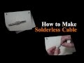 How to Make A Free The Tone Solderless Cable (CU-416/SL-8S-standard) in English