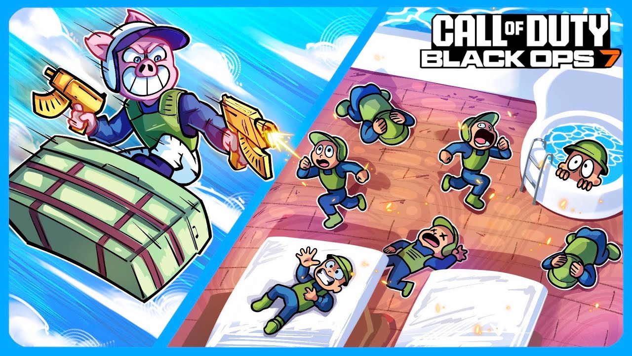 Making Black Ops 7 Players RAGE by Flying on Care Packages!