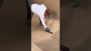 Pool Plastering Work Two colored Pool POV before and after... #Shorts #primetimepoolplastering