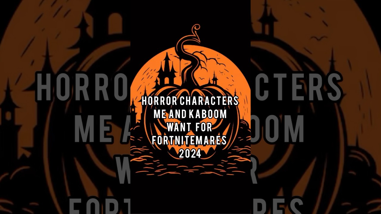 Who do you want?!! 🎃👻 