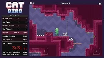 Cat Bird - Any% IL "Upward" Speedrun - 23.04