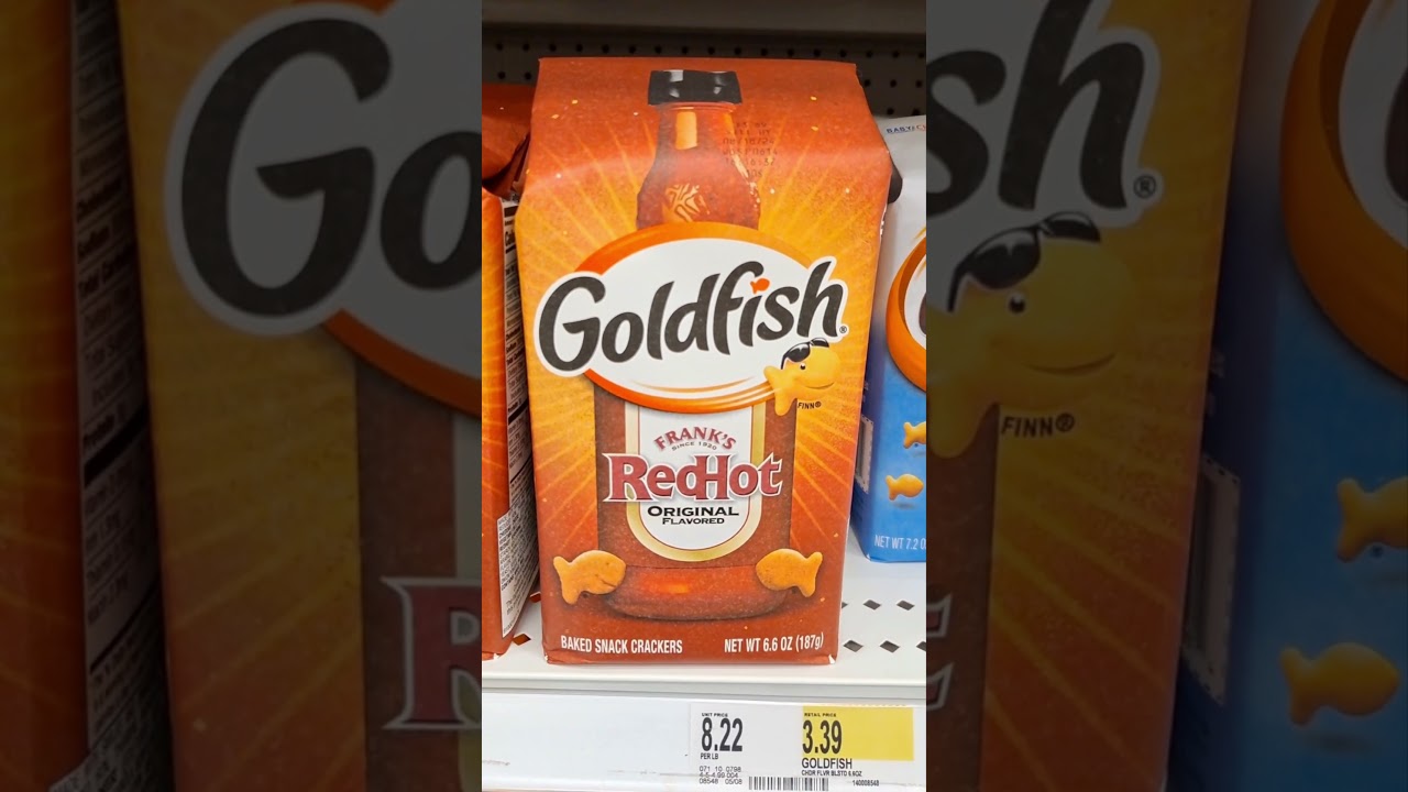 Frank's Red Hot Goldfish!!! Have you tried them??? 😋 
