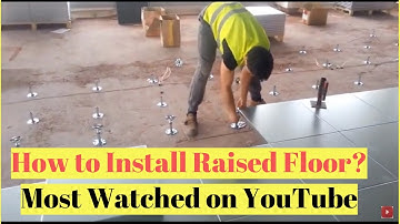 How to install Raised Floors Best Floor Design