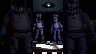 Unwithered Animatronics Vs Withered Animatronics #fnaf #shorts