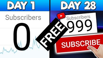 How to Get FREE 1000 SUBSCRIBERS on YouTube in 2023🔥| Get 1000 Subscribers fast by Google Ads