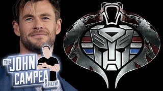 Chris Hemsworth Joining Transformers G.I. Joe Crossover Movie  The John Campea Show